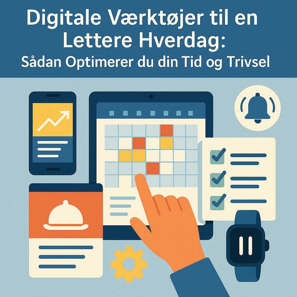 Digitale Værktøjer til en Lettere Hverdag: Sådan Optimerer du din Tid og Trivsel