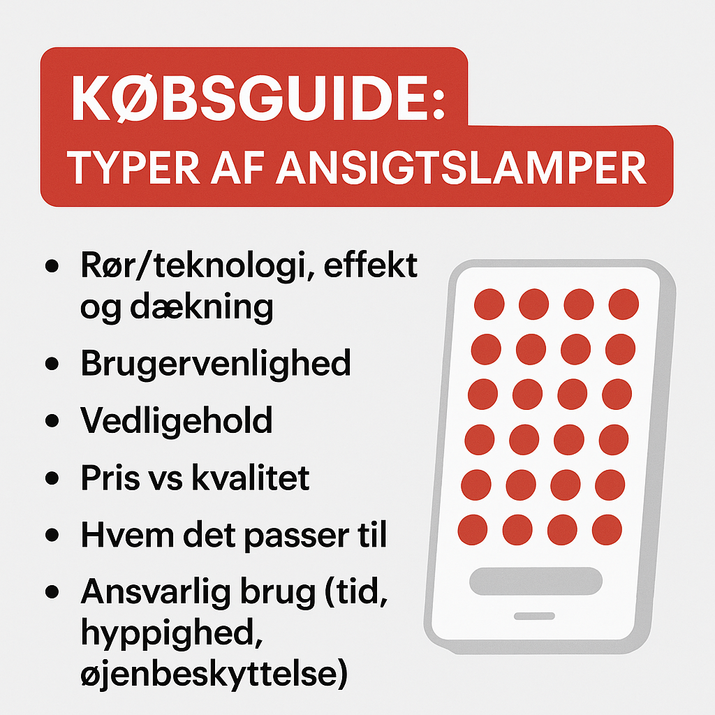 Ansigtssolarium hjemme: sådan vælger du den rigtige løsning