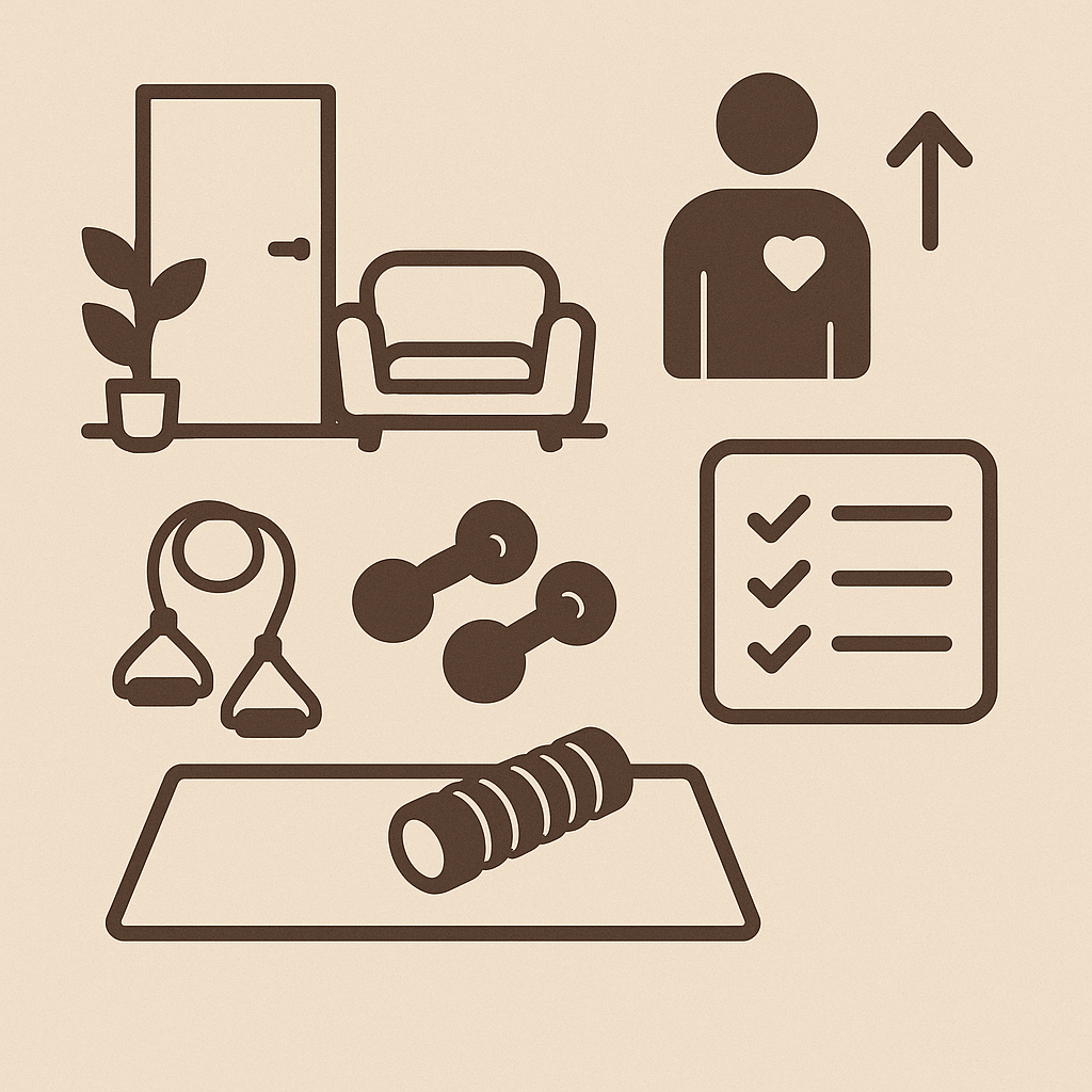 Hjemmetræning: udstyr der faktisk bliver brugt efter uge 2